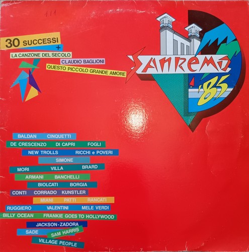 Artisti vari sanremo 2 - 85', (2