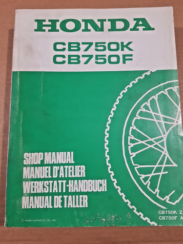 Manuale officina honda - honda, cb