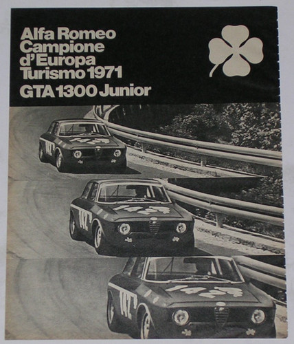 Advert pubblicità 1972 alfa - advert,