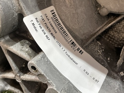 Sin ref cambio fiat punto - sin,