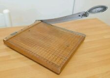 KOLUX industria argentina VECCHIA TAGLIERINA legno e metallo 