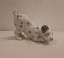 STATUINA SPAGNOLA - CANE DALMATA CUCCIOLO, LLADRO', PORCELLANA - SPAGNA