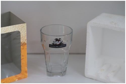 Raro bicchiere birra miller - bicchiere,