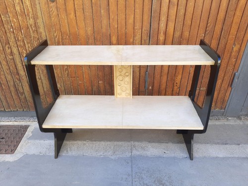 Console anni legno nero - 50,