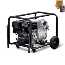 GENMAC G4T TRASH  MOTOPOMPA 13 HP PER ALLAGAMENTI E TRAVASI ACQUE SPORCHE