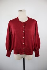 LUISA SPAGNOLI MAGLIONE DONNA TG XL WOMAN CASUAL SWEATER VINTAGE LANA CARDIGAN