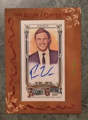 Peter weber 2025 - 2025, topps
