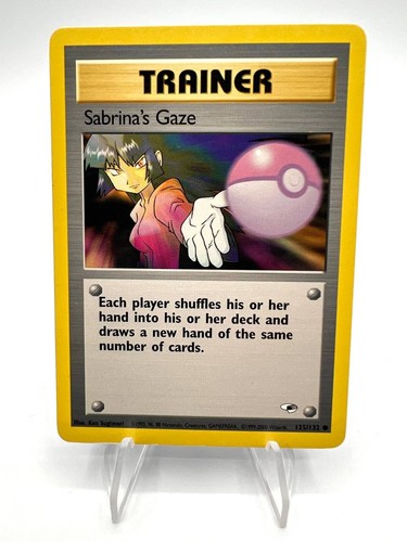 Carta pokemon sabrina - carta, gaze