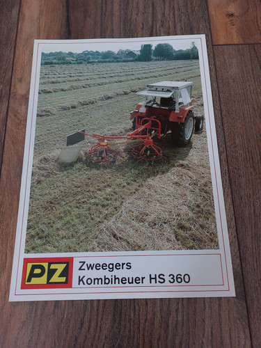 Brochure originale zweegers - pz,