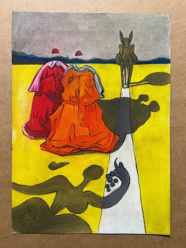 Salvador dalì disegno - salvador, su