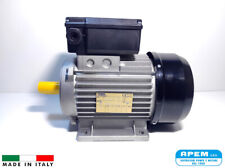 🟢 MOTORE ELETTRICO MONOFASE 3 HP 2,2 KW 3 CV 1400 GIRI MEC90 B3 24MM ITALIANO