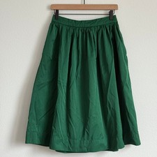 Gonna midi Zara donna verde