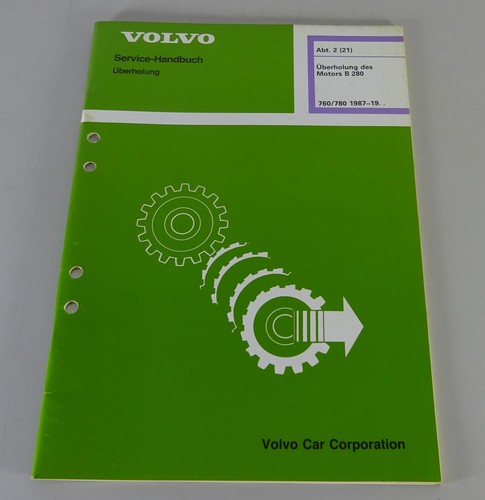 Manuale officina volvo - officina, 760
