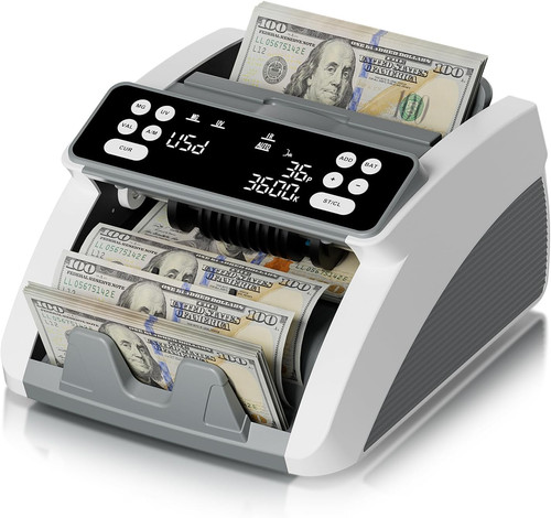 Contatore denaro macchina - di,