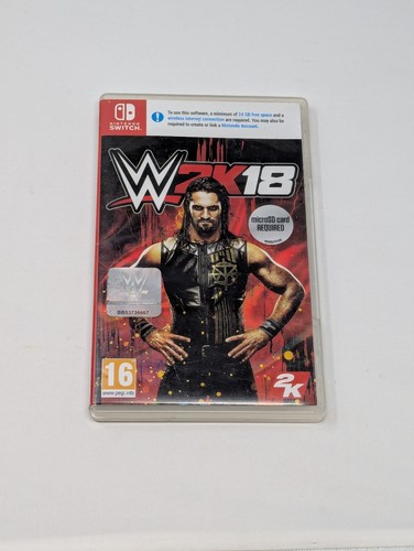 Wwe 2k18 nintendo - wwe,