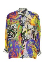Versace Camicia in seta stampa