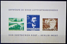 Berlino Germania 1957 Vignetta