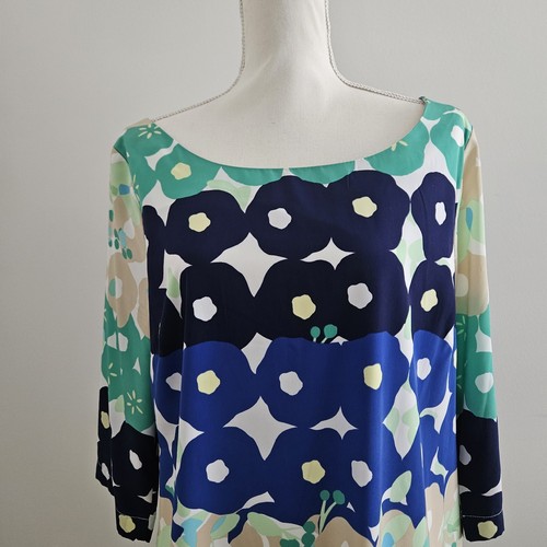 Vecchio abito floreale navy
