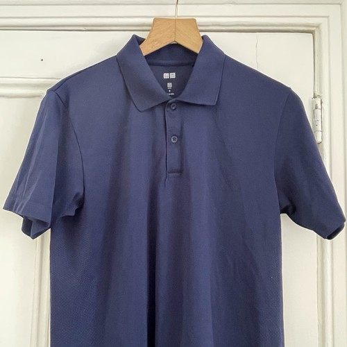 Polo uniqlo dry blu navy - dry-ex,