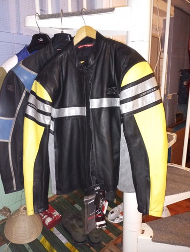 Giubbotto moto uomo pelle - giubbotto,