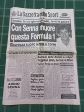 GAZZETTA DELLO SPORT SENNA