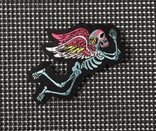 Patch Teschio Scheletro Angelo