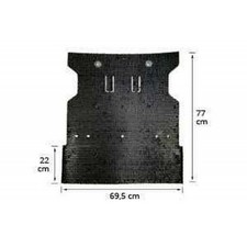 Paraspruzzi post dx sx  nero Renault Magnum New Premium T Range Volvo FH12 - 16 