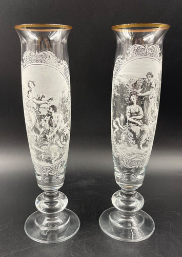 Vaso soprammobile coppia