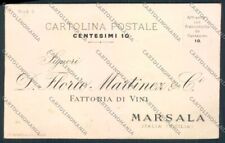 Trapani Marsala Commerciale cartolina MV6839