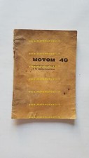 Motom 48 1969 manuale uso