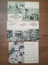 MEDICINALE FARMACO MEDICINA  6 VECCHI VOLANTINI PUBBLICITARI E CARTE ASSORBENTI 