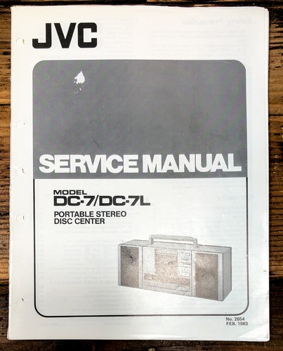Jvc 7l manuale di - manuale,