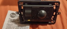 FANTINI COSMI C48 TERMOSTATO AMBIENTE DA INCASSO A BATTERIE ANTRACITE + MANUALE