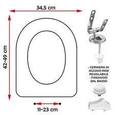 SEDILE COPRIWATER COMPATIBILE