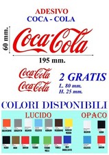Adesivo COCA COLA auto tuning