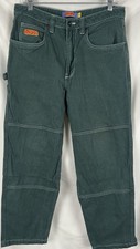 Empyre Green Jeans 32x28 Baggy Relaxed Skate Grunge
