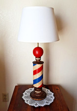 Palo da barbiere in legno