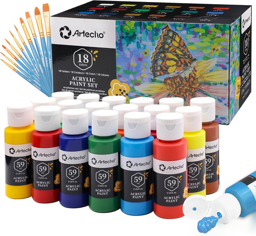 Set colori acrilici - set, di