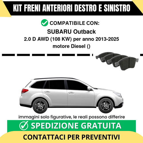 Pastiglie freno anteriori - pastiglie,