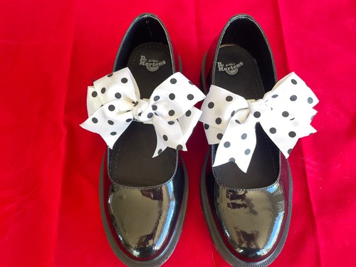 Martens mariel black patent - dr,