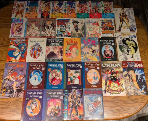 Collezione manga anime vintage