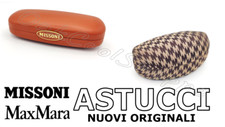 Missoni / Max Mara custodia astucci occhiali da vista varie misure + microfibra
