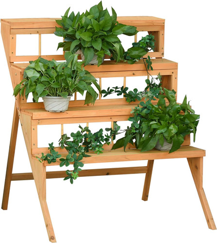 Scaletta portavasi legno - scaletta,