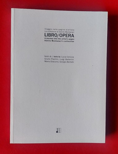 Libro opera libri d - i, d'artista