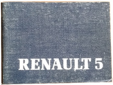 Libretto Uso e Manutenzione Renault 5 - 1987