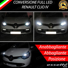 KIT FARI FULL LED RENAULT CLIO IV 4 ANABBAGLIANTI ABBAGLIANTI E LUCI POSIZIONE
