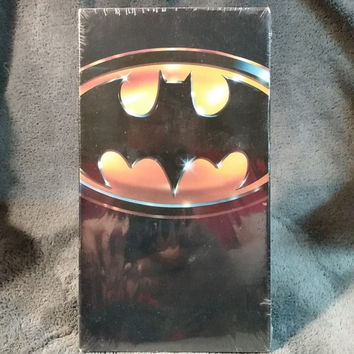 Batman vhs new sealed warner - batman,