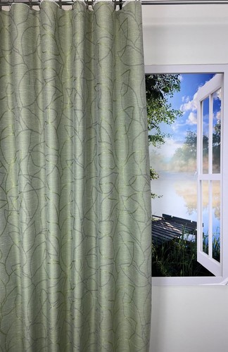 Tessuto decorativo tenda - , verde