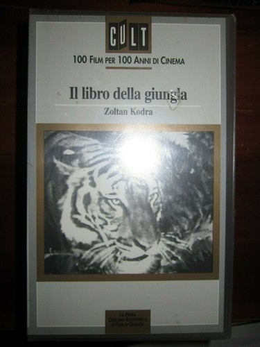 Vhs libro della giungla 100 - il,