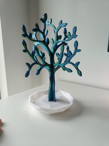 Albero portagioie orecchini - albero,
